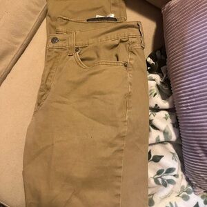 Tan Casual Pants